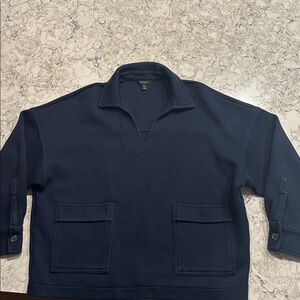 NWOT Women’s Navy Banana Republic Crewneck Pullover